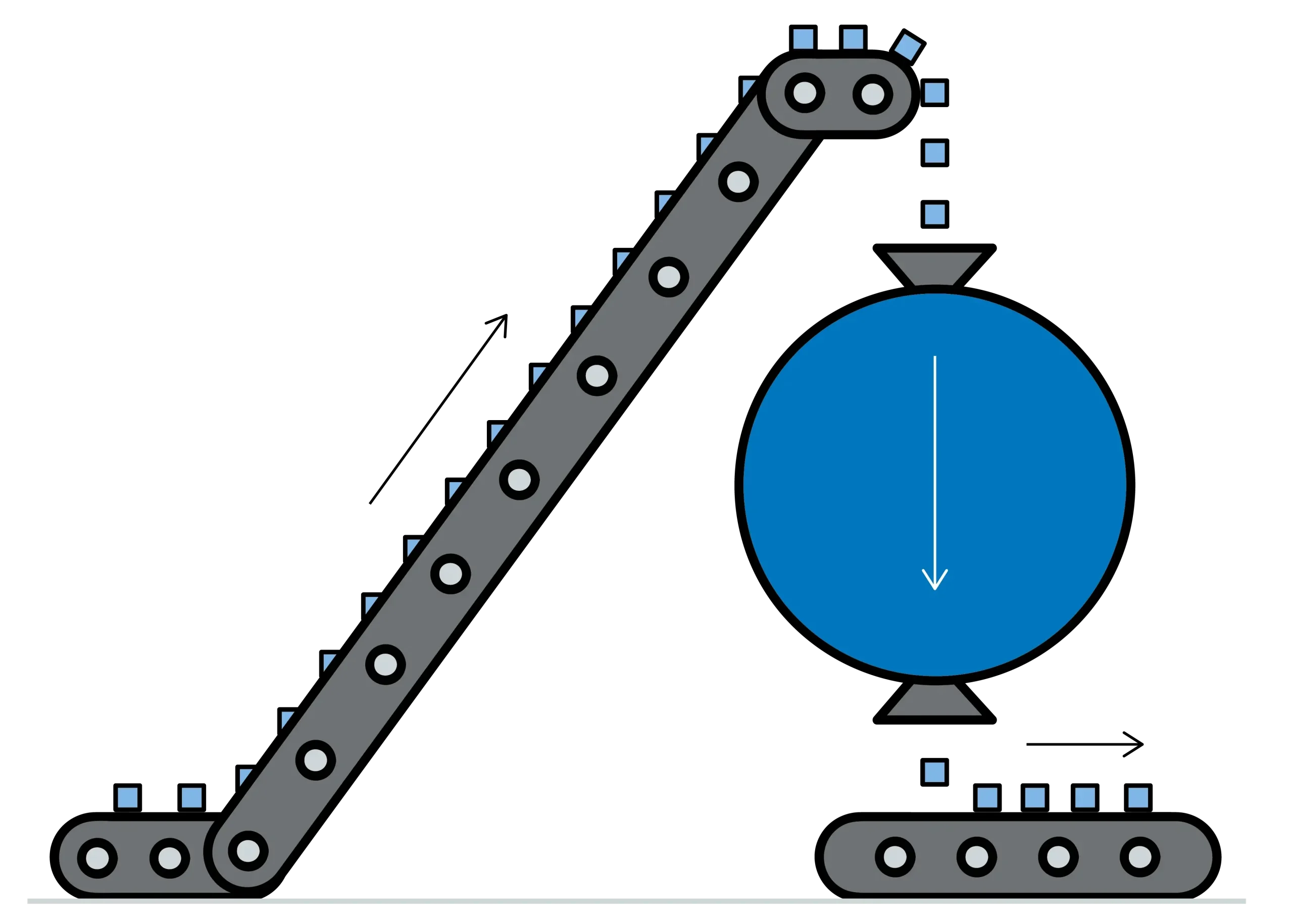 Inline Freifall-Qualitätskontrolle – nahtlose Integration für hohe Variantenvielfalt und verlässliche Prüfprozesse Inline Qualitätskontrolle mit Freifall-Prüftechnologie für schnelle, bauteilunabhängige Inspektion von Kleinteilen von AUTFORCE.